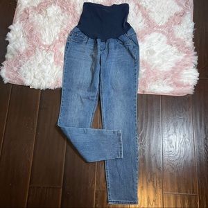 NWT Indigo Blue Skinny Jeans Maternity Size Large